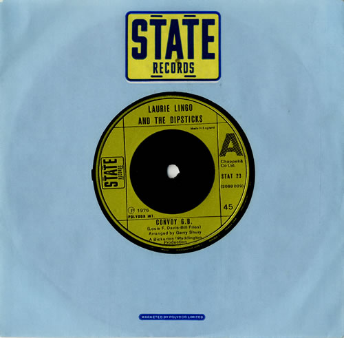 Laurie Lingo And The Dipsticks Convoy G.B. 7" vinyl single (7 inch record / 45) UK LL007CO308800