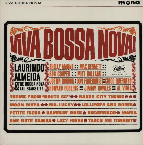 Laurindo Almeida Viva Bossa Nova! vinyl LP album (LP record) UK L1ALPVI649906
