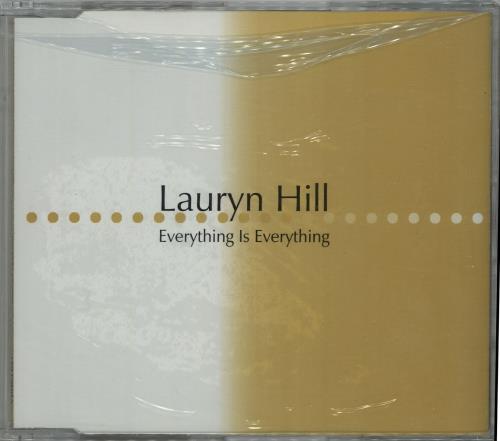 Lauryn Hill Everything Is Everything CD single (CD5 / 5") Mexican L-HC5EV145692