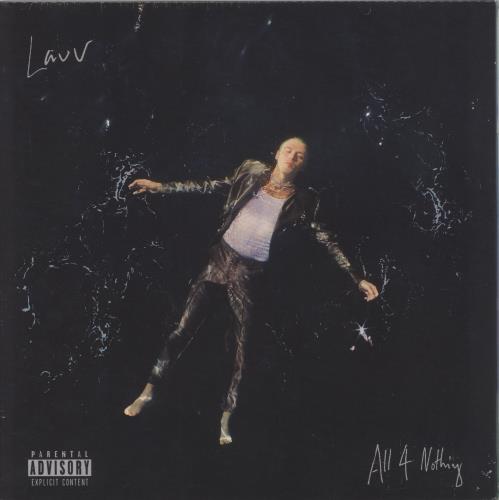 Lauv All 4 Nothing - Clear with Opaque Blue Vinyl - Sealed vinyl LP album (LP record) US 8AXLPAL859060