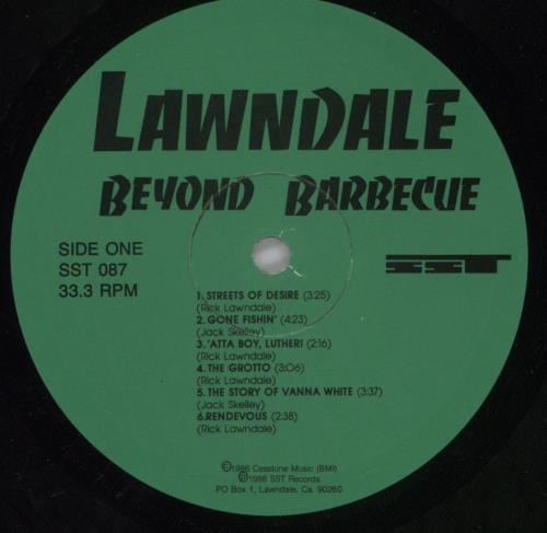 Lawndale Beyond Barbecue vinyl LP album (LP record) US 9TALPBE891370