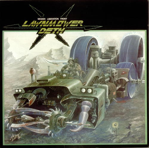 Lawnmower Deth Mower Liberation Front - Gatefold vinyl LP album (LP record) UK LC4LPMO533936
