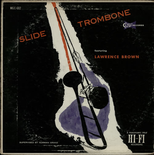 Lawrence Brown Slide Trombone vinyl LP album (LP record) US L10LPSL584590