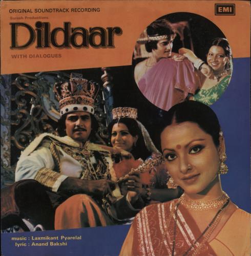 Laxmikant-Pyarelal Dildaar vinyl LP album (LP record) Indian OH-LPDI789255