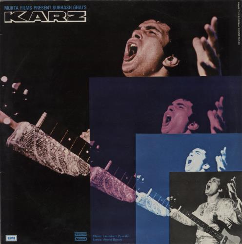 Laxmikant-Pyarelal Karz vinyl LP album (LP record) Indian OH-LPKA791941