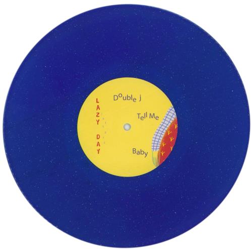 Lazy Day Letters EP - Sparkly Blue Vinyl 10" vinyl single (10 inch record) UK 9Z010LE870926