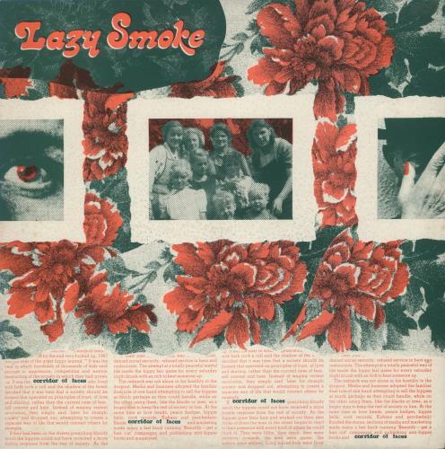 Lazy Smoke Corridor Of Faces vinyl LP album (LP record) UK 9XDLPCO890769