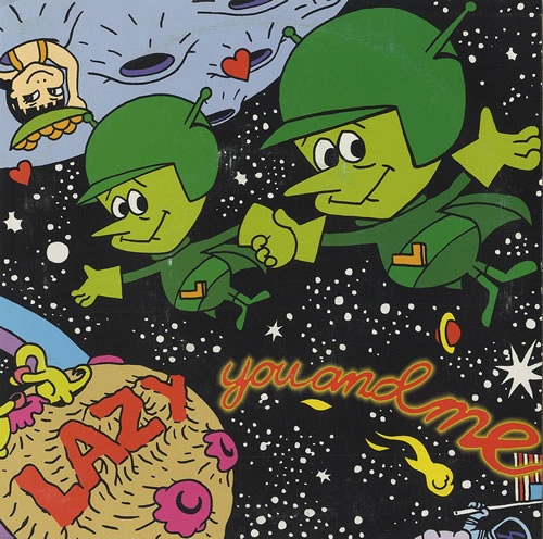 Lazy You And Me - Clear Vinyl 7" vinyl single (7 inch record / 45) US LGK07YO462447