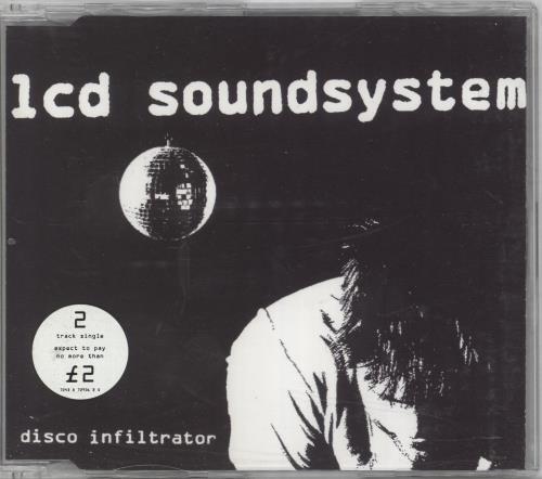 LCD Soundsystem Disco Infiltrator CD single (CD5 / 5") UK CDSC5DI326407