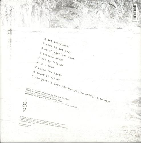 LCD Soundsystem Sound Of Silver + Poster 2-LP vinyl record set (Double LP Album) US CDS2LSO724972