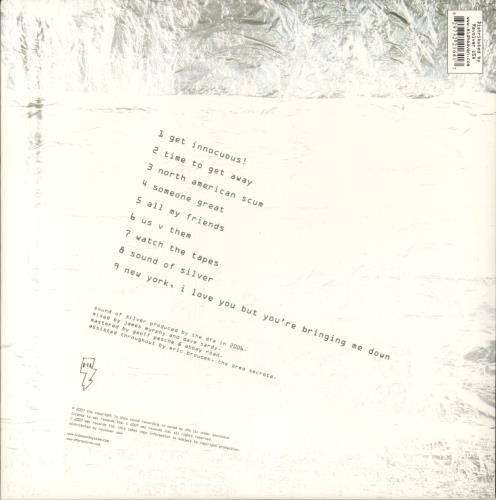 LCD Soundsystem Sound Of Silver 2-LP vinyl record set (Double LP Album) US CDS2LSO865034