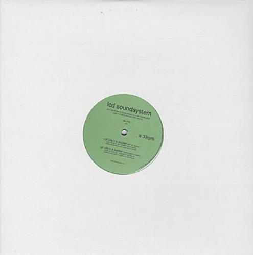 LCD Soundsystem Yr City's A Sucker 12" vinyl single (12 inch record / Maxi-single) US CDS12YR320311