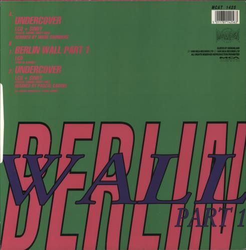 LCO + Sindy Undercover 12" vinyl single (12 inch record / Maxi-single) UK L+S12UN859210