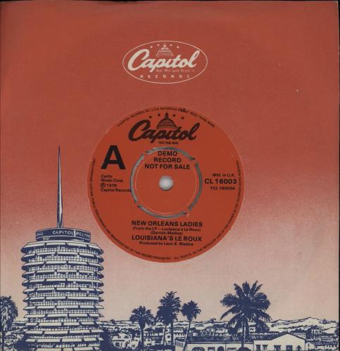 Le Roux New Orleans Ladies 7" vinyl single (7 inch record / 45) UK L0H07NE750551