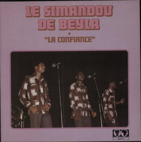 Le Simandou De Beyla La Confiance vinyl LP album (LP record) French 7KCLPLA881688