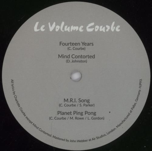Le Volume Courbe Fourteen Years 10" vinyl single (10 inch record) UK L-V10FO895197
