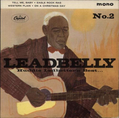 Leadbelly Huddie Ledbetter's Best No. 1 EP UK 7" vinyl single (7 inch