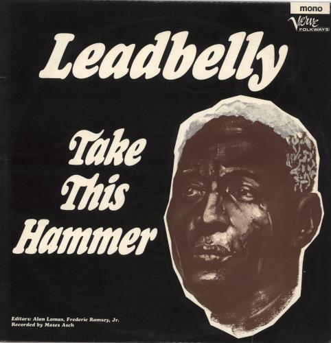 Leadbelly Take This Hammer vinyl LP album (LP record) UK L-YLPTA298610