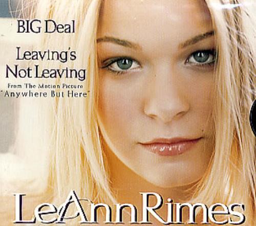 Leann Rimes Big Deal CD single (CD5 / 5") US LRIC5BI285711