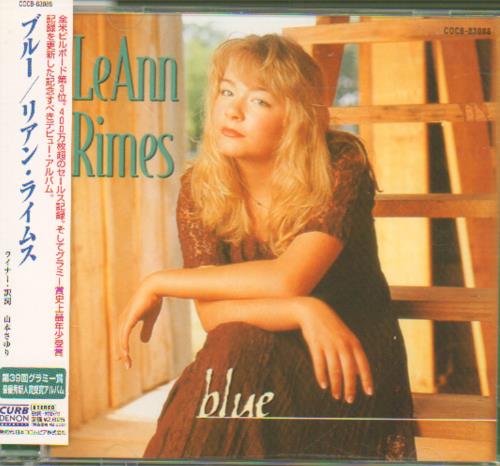 Leann Rimes Blue CD album (CDLP) Japanese LRICDBL137885