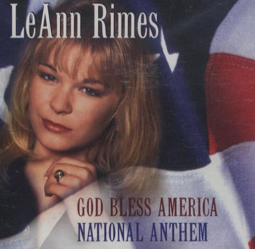 Leann Rimes God Bless America CD single (CD5 / 5") US LRIC5GO202582