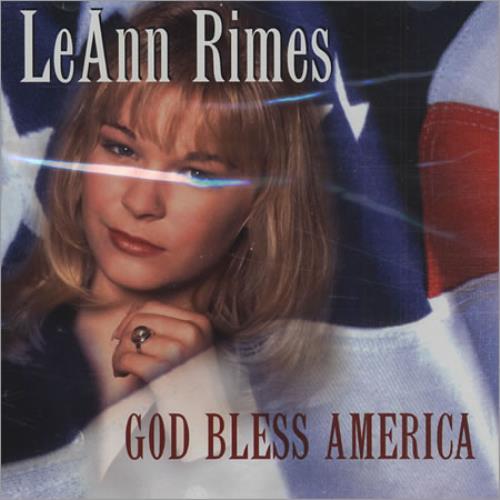 Leann Rimes God Bless America CD single (CD5 / 5") US LRIC5GO204735