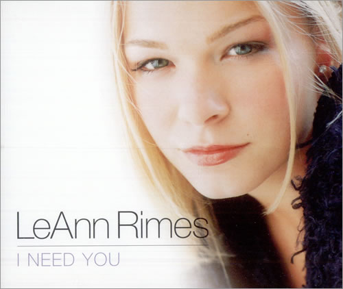 Leann Rimes I Need You 2-CD single set (Double CD single) UK LRI2SIN179973