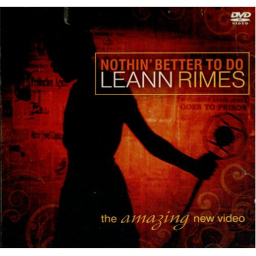 Leann Rimes Nothin' Better To Do DVD Single US LRIDSNO418891