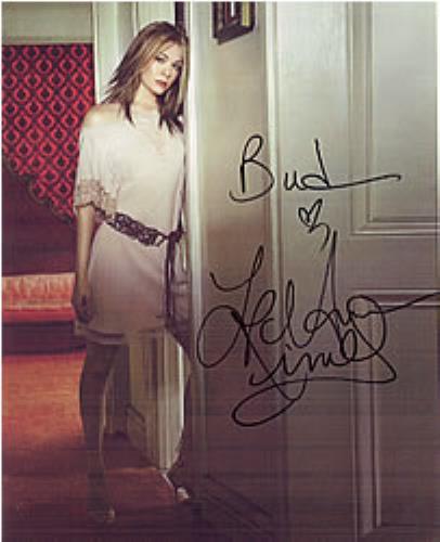Leann Rimes Signed Photo photograph US LRIPHSI226338
