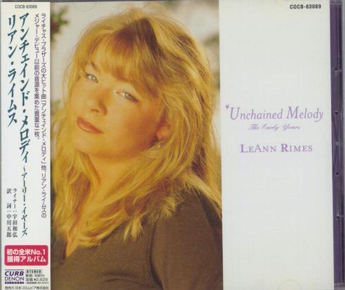 Leann Rimes Unchained Melody CD album (CDLP) Japanese LRICDUN153253