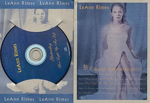 Leann Rimes Yesterday CD single (CD5 / 5") Taiwanese LRIC5YE205813