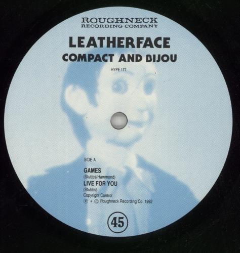 Leatherface Compact And Bijou 10" vinyl single (10 inch record) UK LPK10CO443452