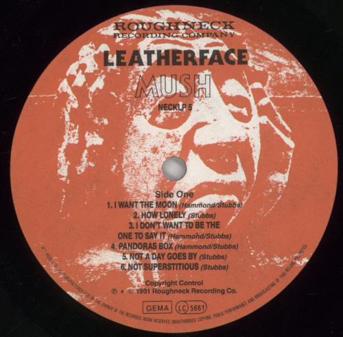 Leatherface Mush vinyl LP album (LP record) UK LPKLPMU300507