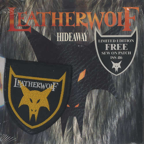 Leatherwolf Hideaway + Patch 7" vinyl single (7 inch record / 45) UK OLF07HI567860