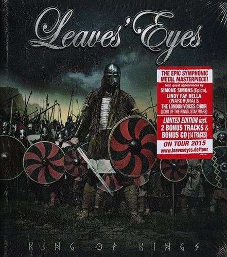 Leaves' Eyes King Of Kings - Sealed Deluxe Edition 2 CD album set (Double CD) German O0A2CKI673631
