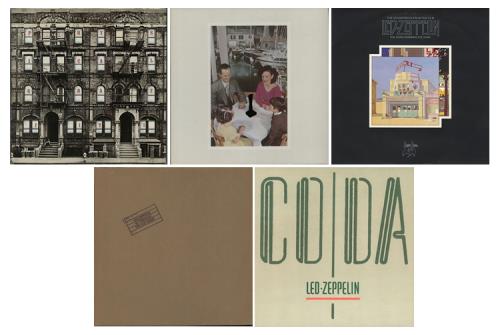 Led Zeppelin 1969-1982 Albums vinyl LP album (LP record) UK ZEPLPAL601573