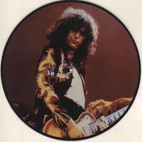 Led Zeppelin 1973 Interview picture disc LP (vinyl picture disc album) UK ZEPPDIN706153