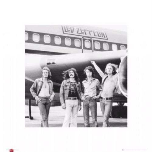 Led Zeppelin Aeroplane Art Print poster UK ZEPPOAE396646
