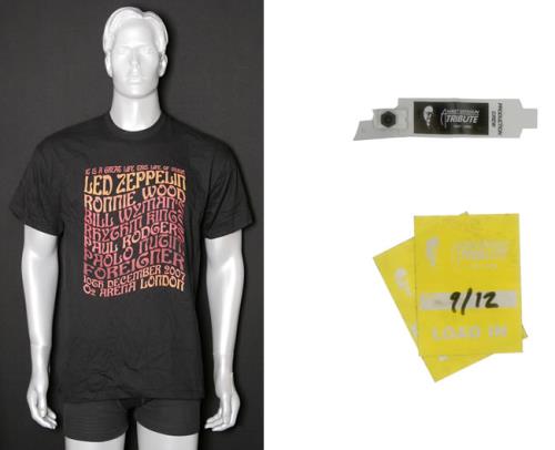 Led Zeppelin Ahmet Ertegun Tribute memorabilia UK ZEPMMAH541082