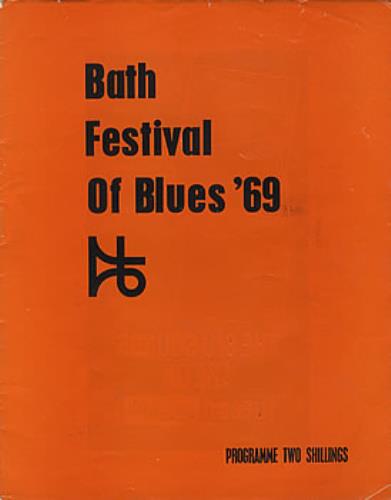Led Zeppelin Bath Festival Of Blues '69 tour programme UK ZEPTRBA386888