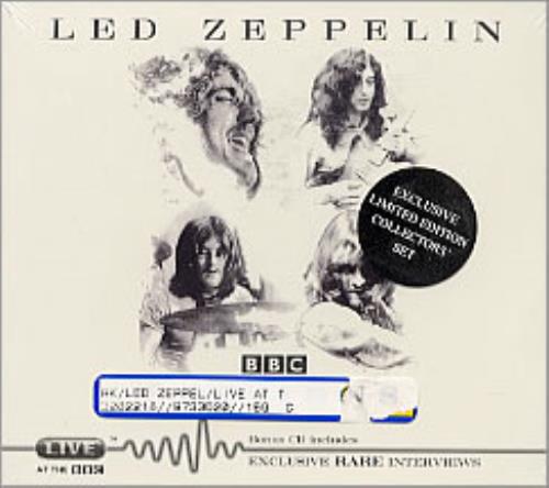 Led Zeppelin Bbc Sessions + Bonus Disc 3-CD album set (Triple CD) US ZEP3CBB103723