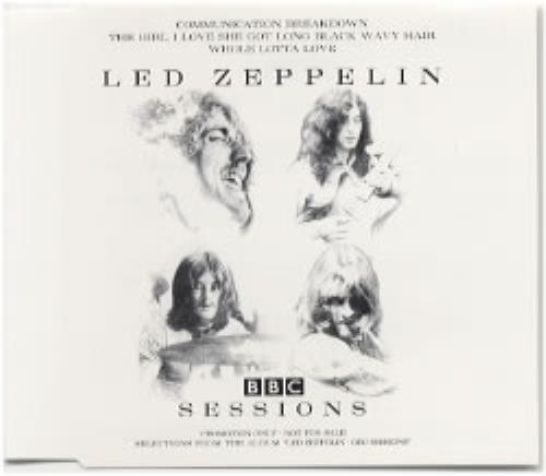 Led Zeppelin Bbc Sessions Sampler CD single (CD5 / 5") UK ZEPC5BB108619