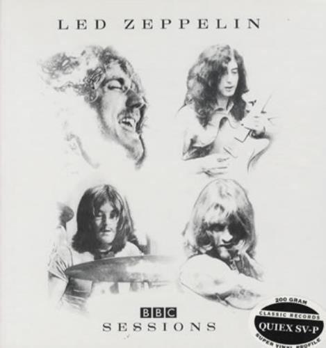 Led Zeppelin BBC Sessions 4-LP vinyl album record set US ZEP4LBB322165