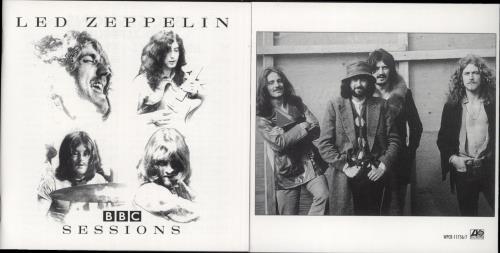 Led Zeppelin BBC Sessions CD album (CDLP) Japanese ZEPCDBB638549