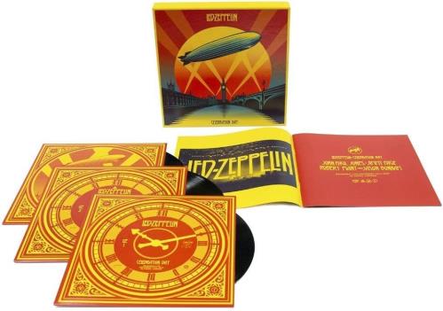 Led Zeppelin Celebration Day Vinyl Box Set US ZEPVXCE807162