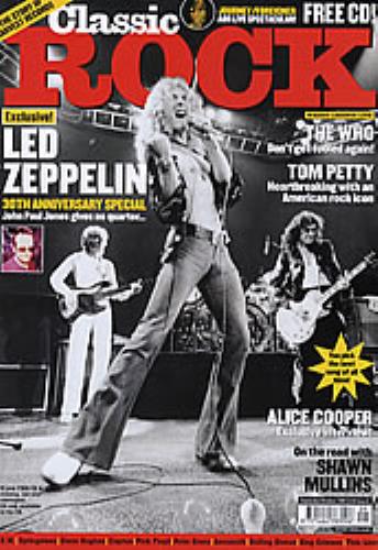 Led Zeppelin Classic Rock magazine UK ZEPMACL281351