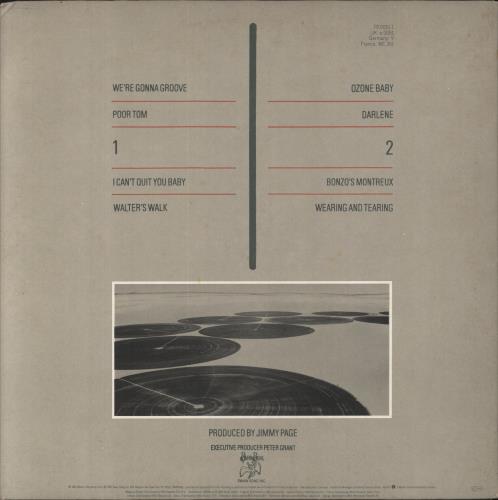 Led Zeppelin Coda - 1st - EX vinyl LP album (LP record) UK ZEPLPCO210273