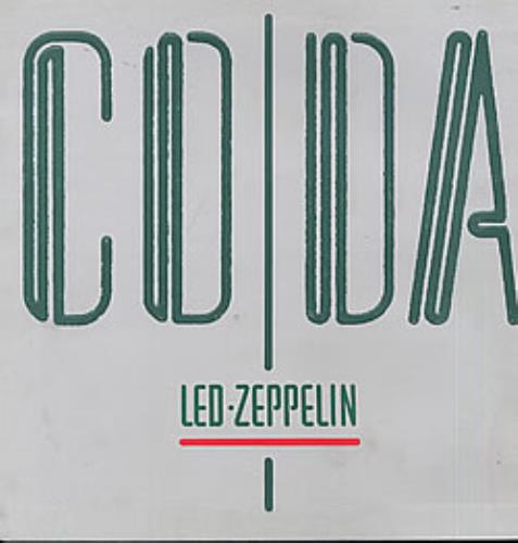 Led Zeppelin Coda vinyl LP album (LP record) Colombian ZEPLPCO280257
