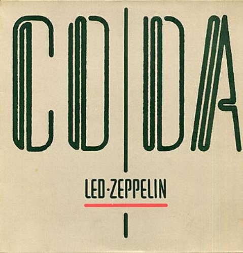 Led Zeppelin Coda vinyl LP album (LP record) Brazilian ZEPLPCO286316