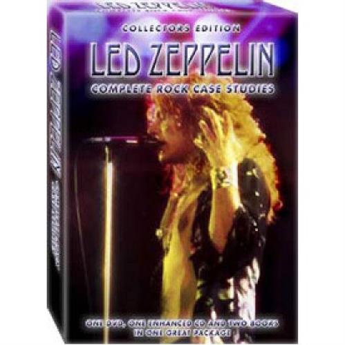 Led Zeppelin Complete Rock Case Studies 2-disc CD/DVD set UK ZEP2DCO471434